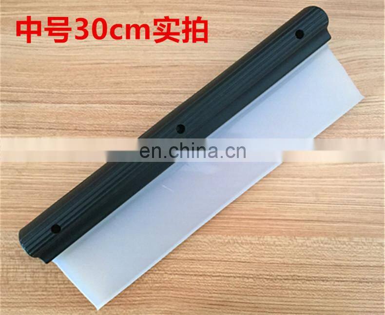 Flexible Soft Silicone Wiper Car Window Cleaning Glass Scraper Silicone Handy Squeegee Car Blade Clean Scraping Film Scraper