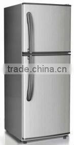 upright frost free silver double door refrigerator fridge home refrigerator fridge