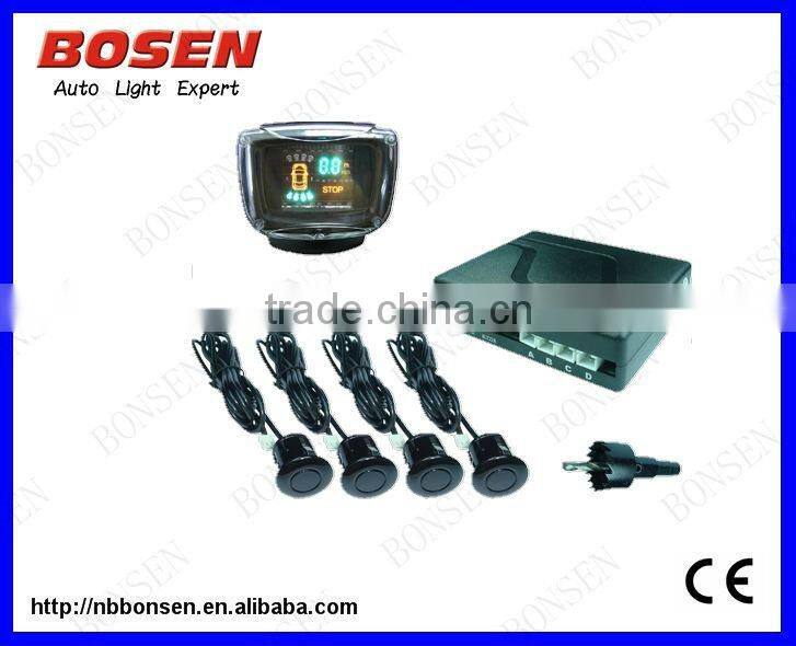 car parking sensor system with Video camera TFT display Nature Human Voice type