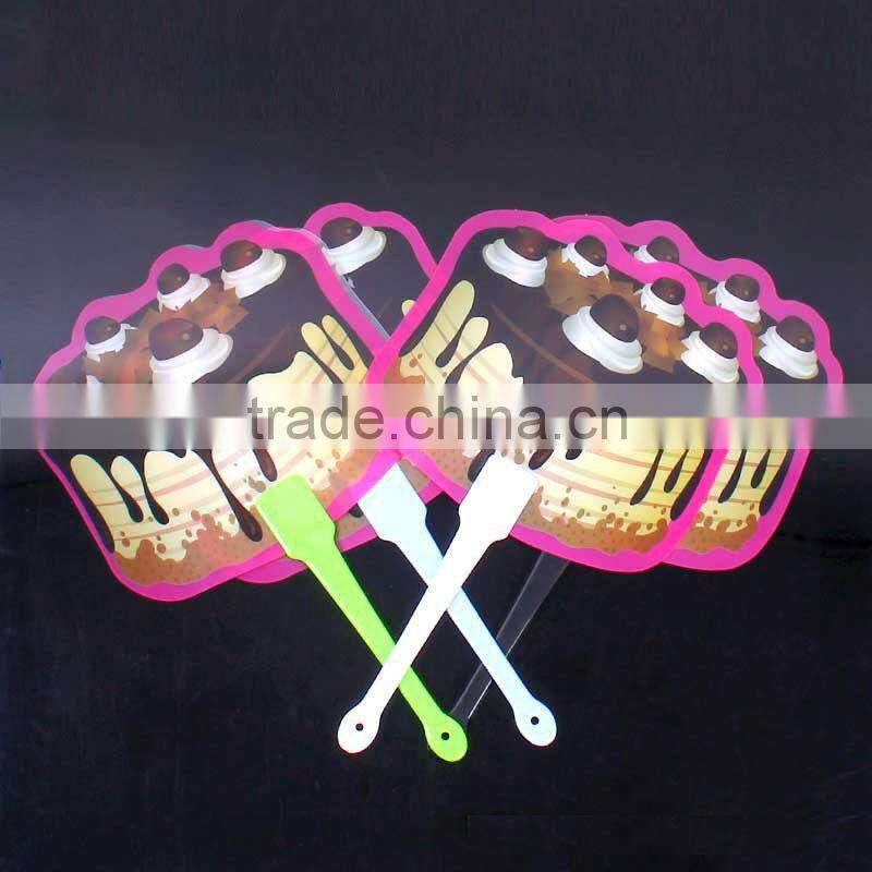 Factory customized gifts Plastic hand fan/ Quallity PP fan travel souvenir fan