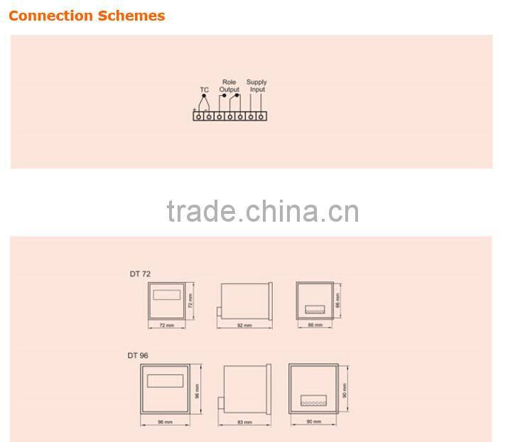 DT 72/DT 96 DIGITAL TEMPERATURE CONTROLLER