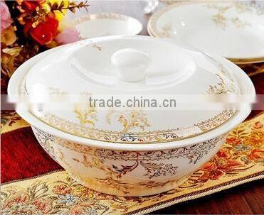 56 pcs handmade new design ceramic and porcelain dinner plate set