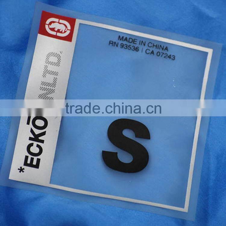 China supplier best sell screen printed for health care label