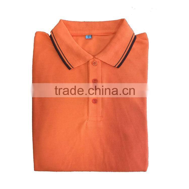 Fashion Polo shirt Collar custom t-shirt Design With Special Cuff