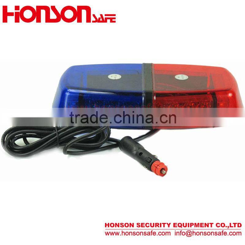 HSM427 Amber/Blue LED emergency warning mini lightbar