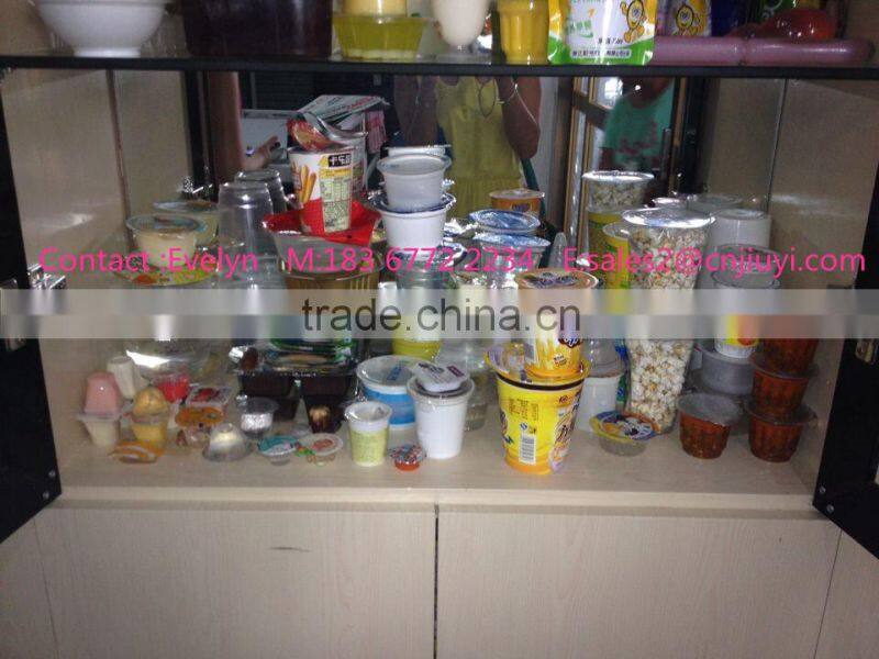 JOIE automatic plastic cup form fill seal machine