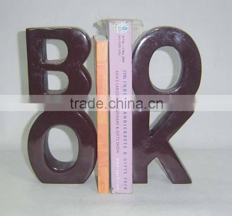 Cast Aluminum Decorative Aeroplane Bookends