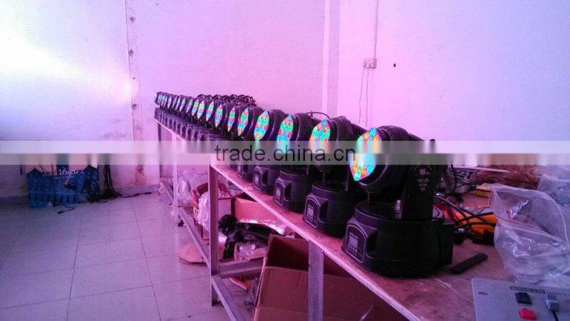 stage wash moving light RGB color mixing , 18 x 3W Led Moving Head Wash Bar lighting