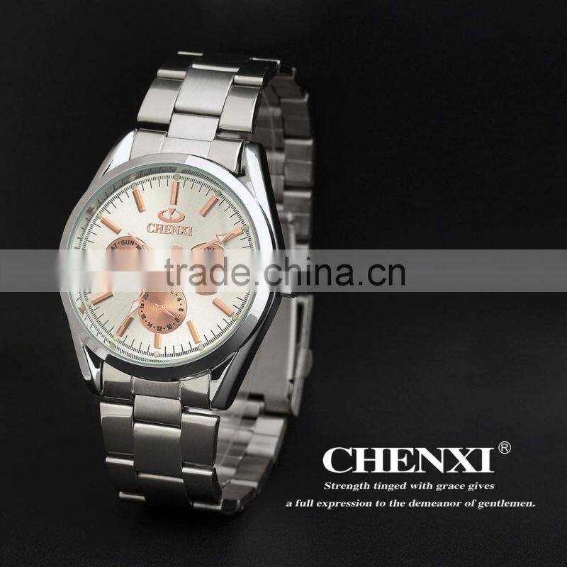 2016 High quality simple design stainless steel Quartz Mens Watch