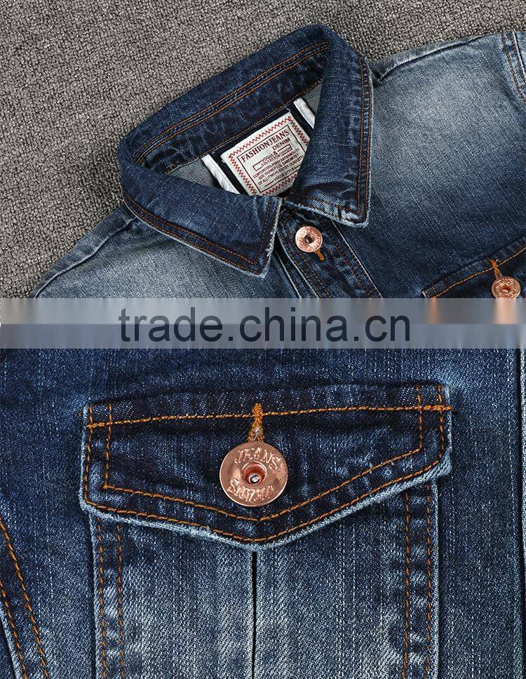 Denim Jackets Ready made clothing Men's denim shirt CYX-17T79DW