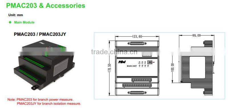 PILOT PMAC203 Branch Circuit Multi Channel Power Meter