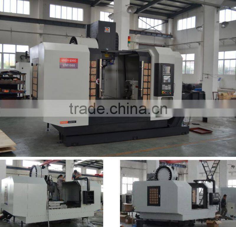 VM1060 vertical type metal cnc milling machine center cheap