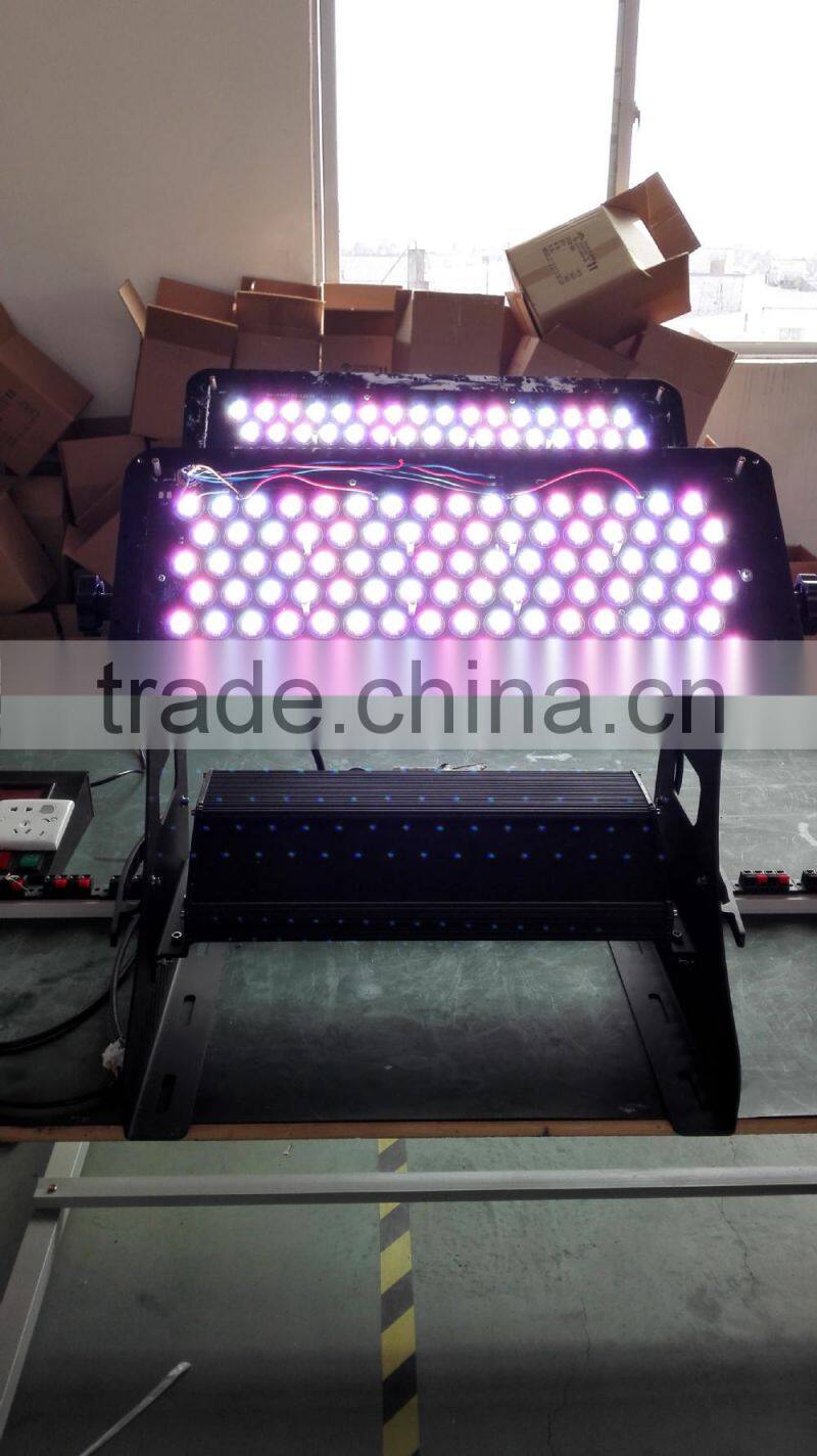FULL COLOR led light ip65 600w led RGB flood light for bridge/plaza/stage/garden
