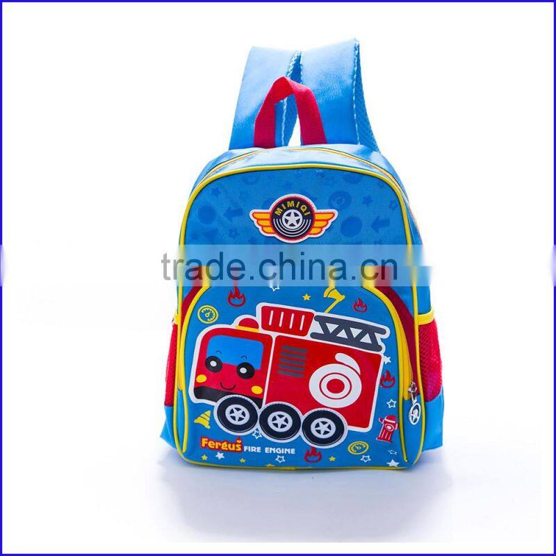 Top quality waterproof oxford fabric cartoon student school bag for boys