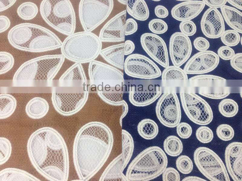 Hot sale burn out fabric printed warp fabric
