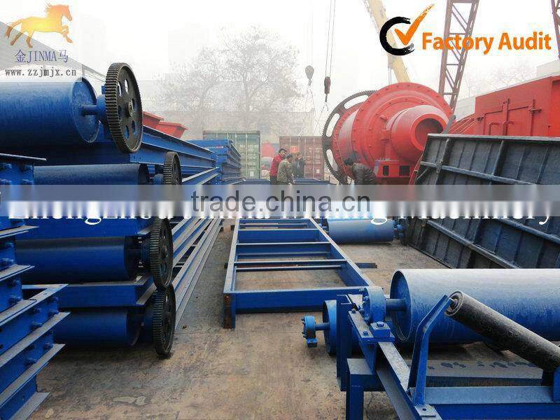 Coal Mine Equipment Flat Rubber Belt Conveyor Machine