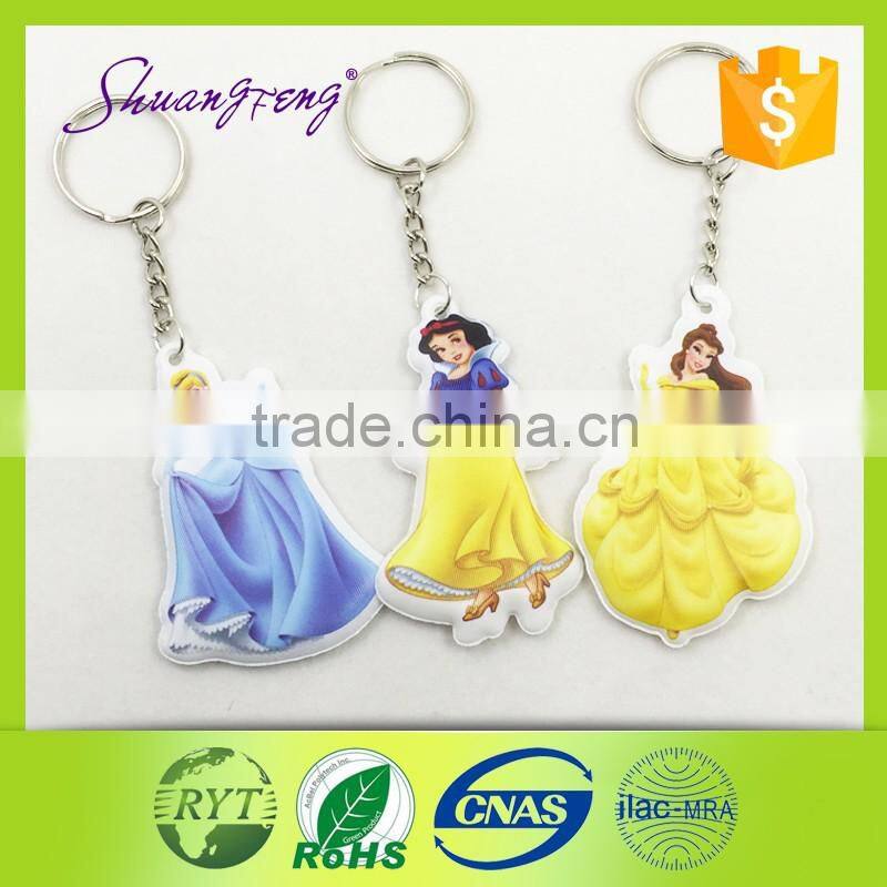 Most popular PVC keychain custom logo wholesale keychain