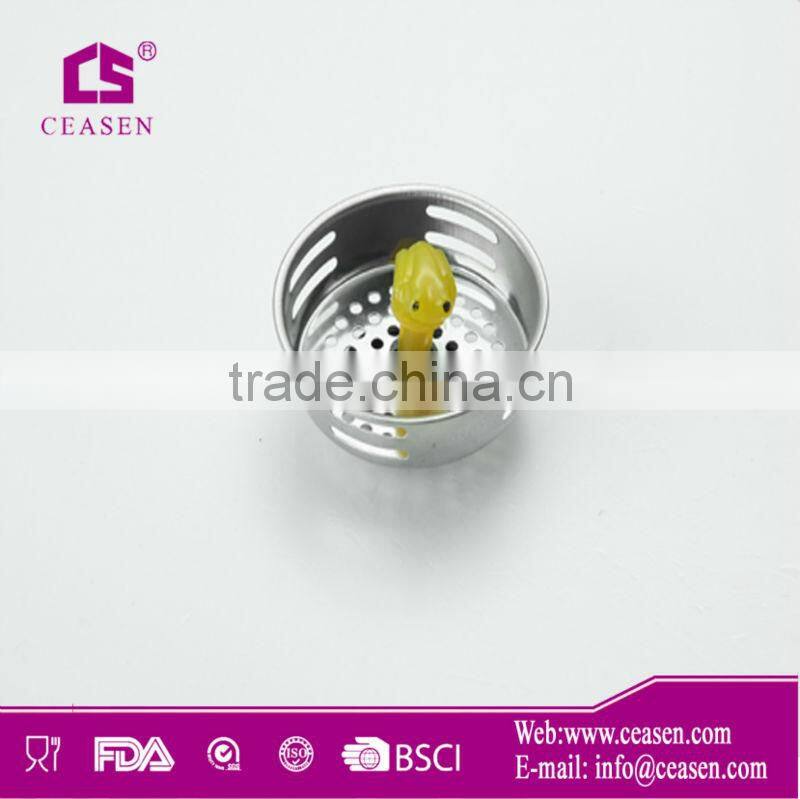 Hot selling plastic kitchen sink strainer