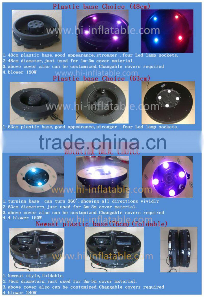 2015 newly brand LED lighting inflatable event decoration supplies for wedding,party decoration