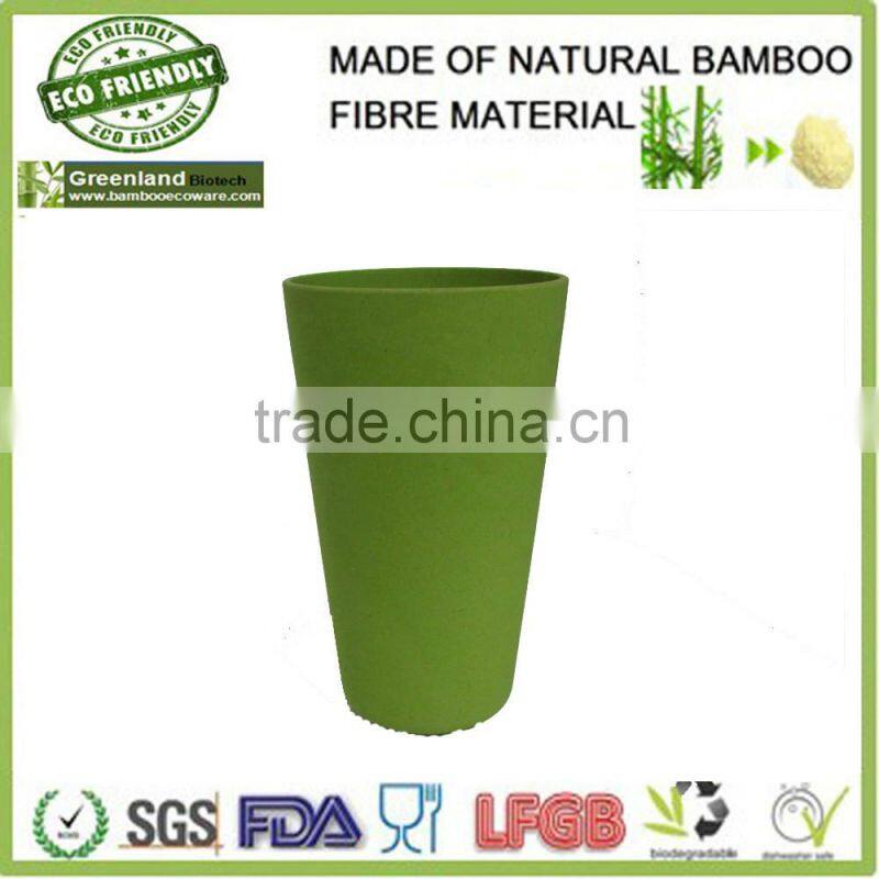 Eco-friendly bamboo fiber seasoning bottle with lid, L11*W11*H15cm