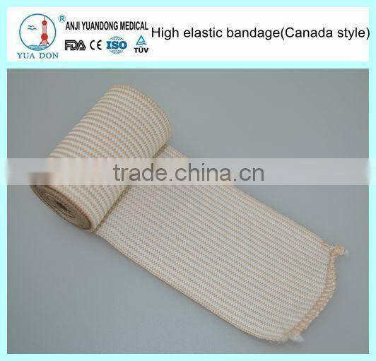 YD50719 Care For Materials Type Colored Elastic Bandage with Various Sizes