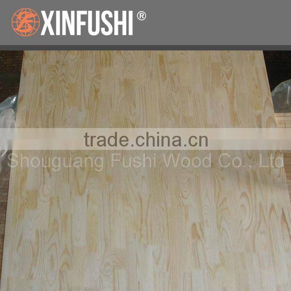 mongolian scotch pine finger joint board made in China