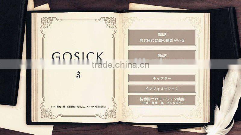 Fashionable Customed PVC Menu Book ,Menu Cover for Saloon Bar