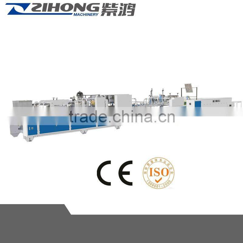 ZH-1050PC wholesale cupcake box china 2016 new products box making cardboard corrugated box making machine zhejiang