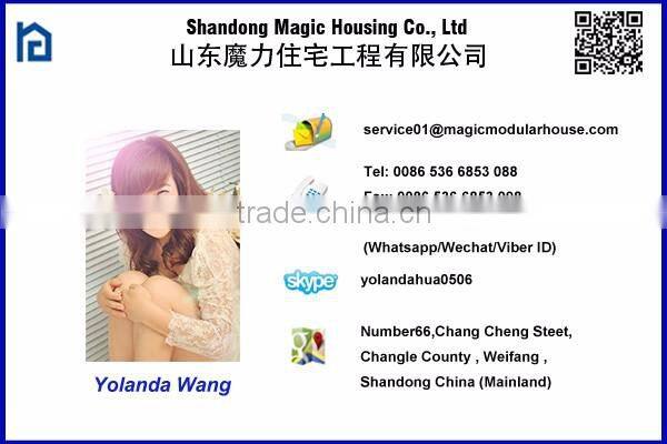 Environmental Friendly Kit Frame Steel Structure Fast Assembling Bathroom Toilet House