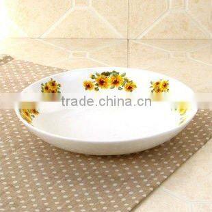 hot sale good looking Decal porcelain ceramic dinnerware plates