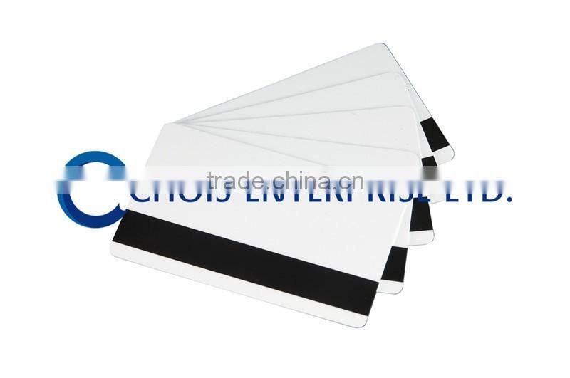 Blank Printable Credit Card Sized HiCo/ LoCo PVC Magnetic Stripe Card
