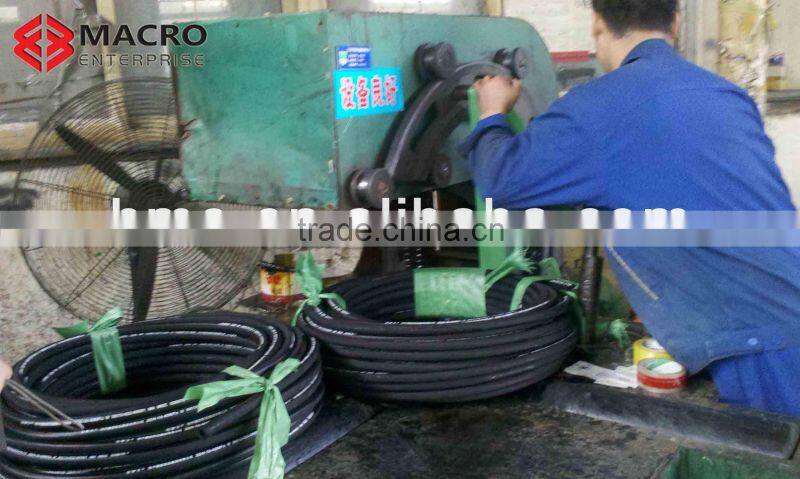 Braided PVC air hose in factory price and high quality