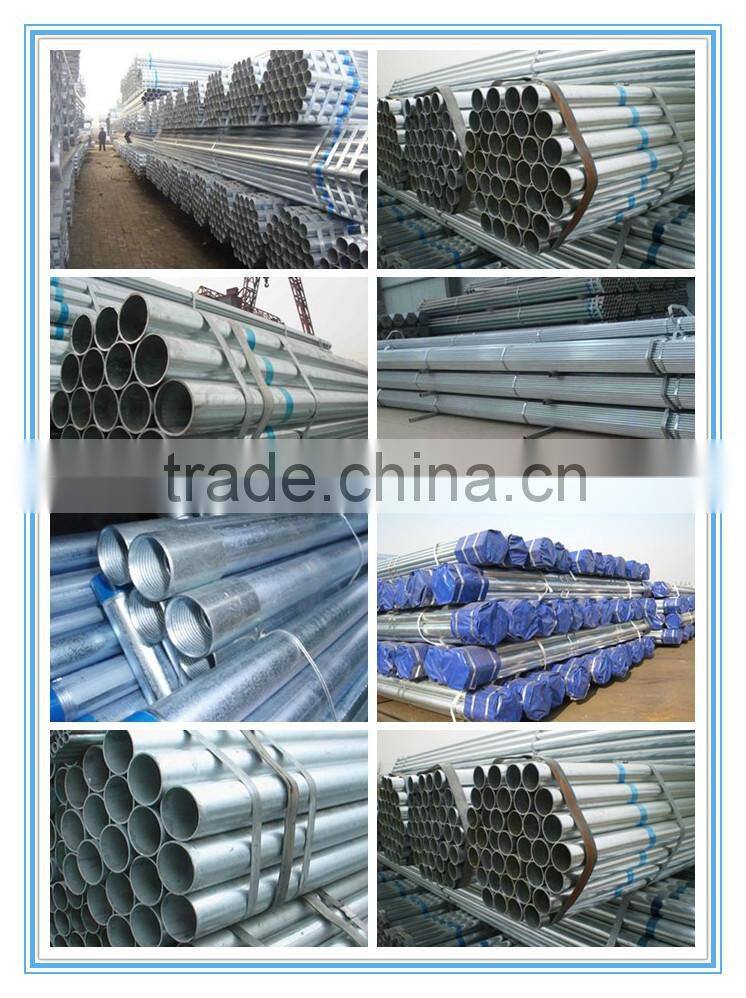 rectangular steel tube sizes/galvanized tube