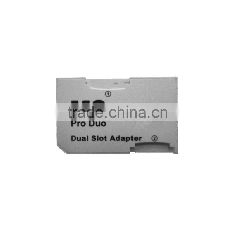OEM memory card adapter microsd/TF dual slot MS pro duo stick