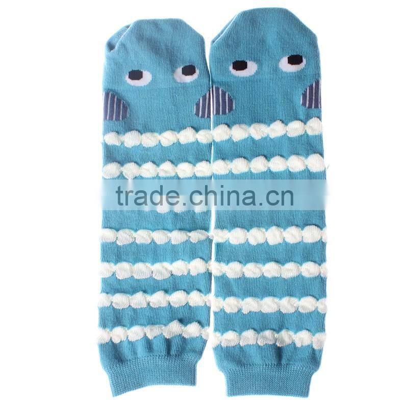 new funny face wholesale pretty knitted cartoon for baby leg warmers girl boy