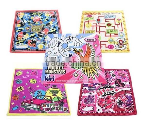 ChildrenTeen Cartoon Animation Animal Print Handkerchief Set,10 PCS