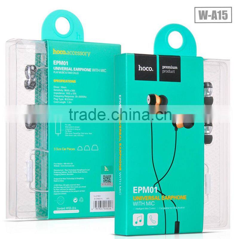 1.2M Universal Earphones with MIC, Gold, Silver, Black, Red, Brand New