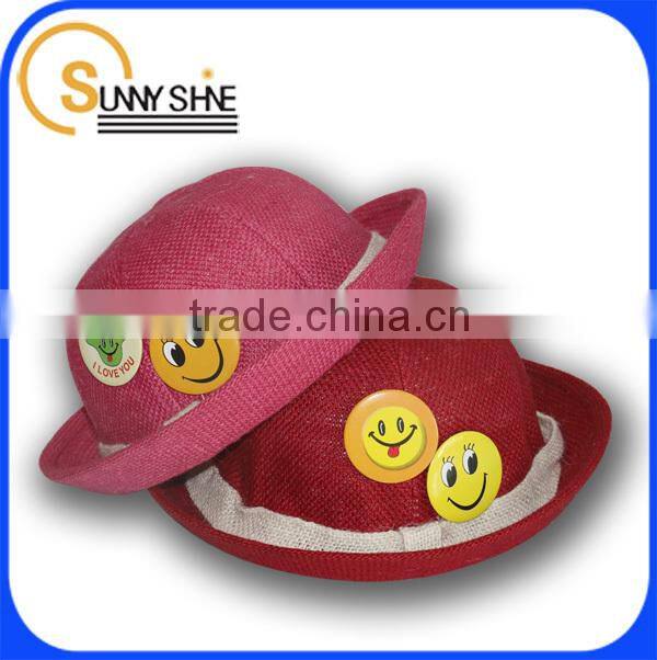 SUNNY SHINE Fashion cheap paper sun visor hat of straw