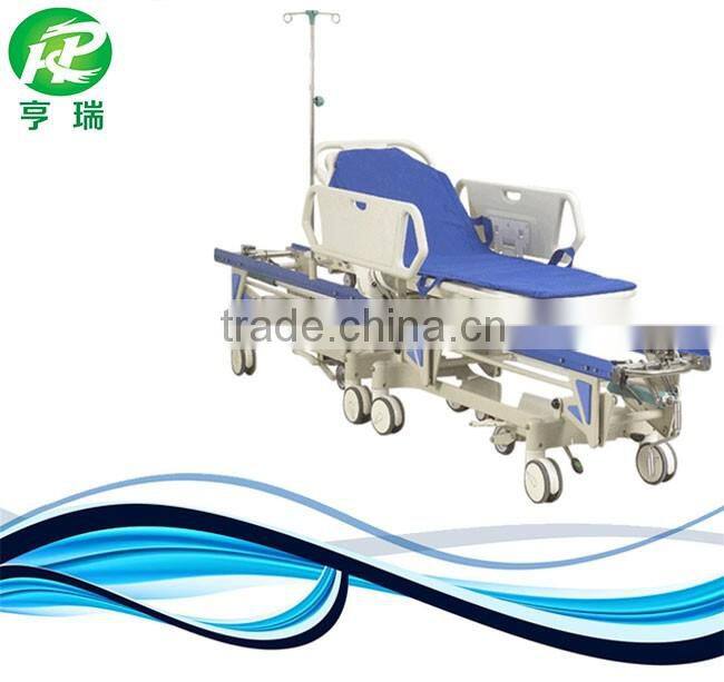 Deluxe hospital medical transitional stretcher multifunction emergency bed