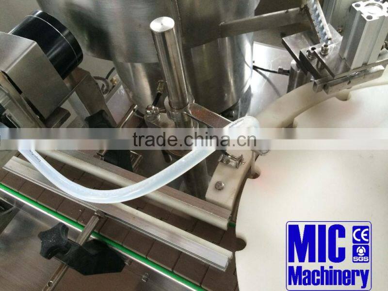 Micmachinery factory price e liquid filling machine Smoke liquid filling machine Plugging capping e liquid filling machine