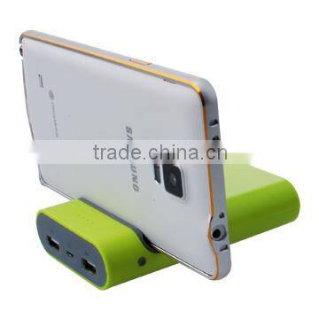 2015 Special Design Colorful Portable Mobile Phone Power Stand , Power Bank Charger