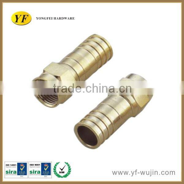 ISO 9001 High Precision Electric Brass Socket Cnc Brass Parts Made In China