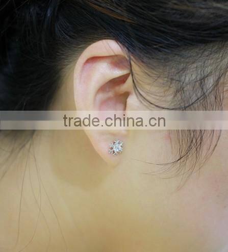 JINSE Gold Plated Earrings Designs For Girls