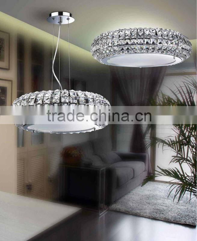 andromeda sospensione crystal pendant lamp