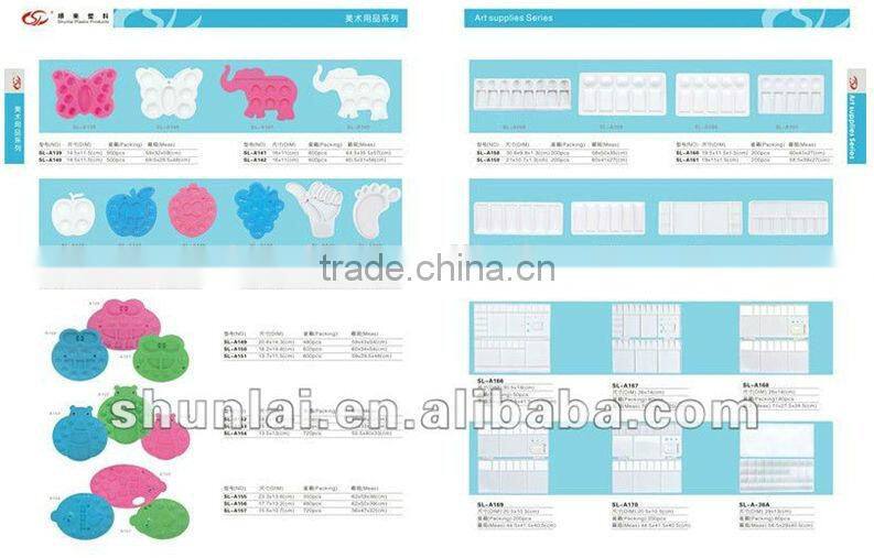 plastic art tray artist watercolor paint palette