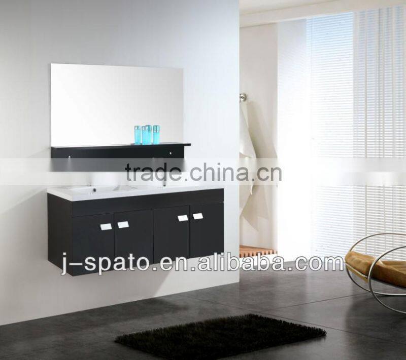 Luxury furniture with two side cabinet modern bathroom vanity cabinet