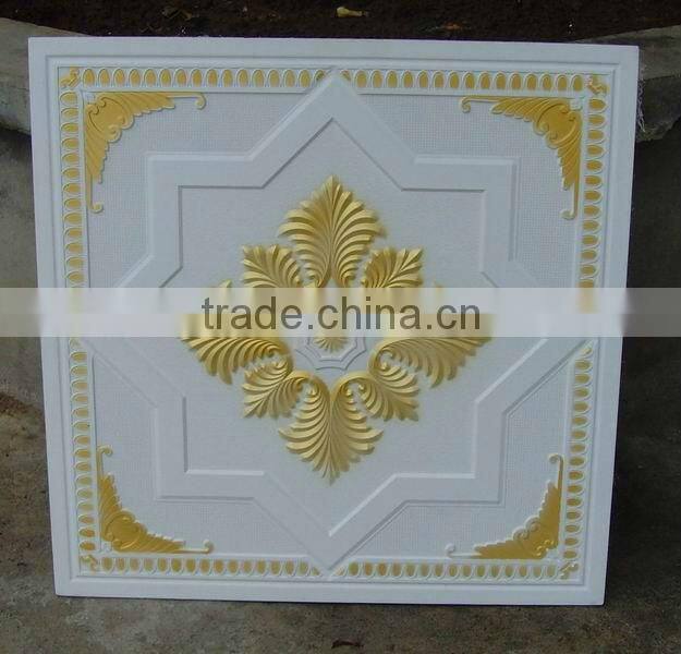 new colour gypsum ceiling board with fiberglass