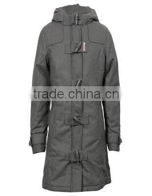 Women customized outdoor jacket hot sale in russia long coat