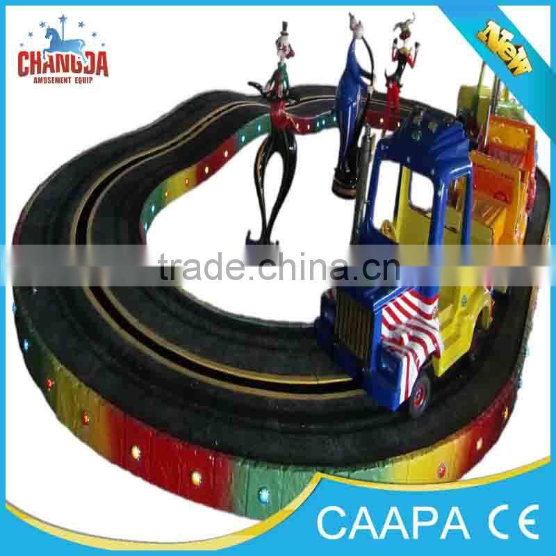 Shopping mall outdoor play kiddy ride climbing cars