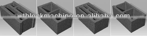 2015 China Block Machinery Newest WT10-15 movable concrete block machine